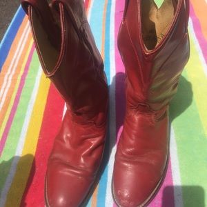 Vintage wrangler cowgirl boots